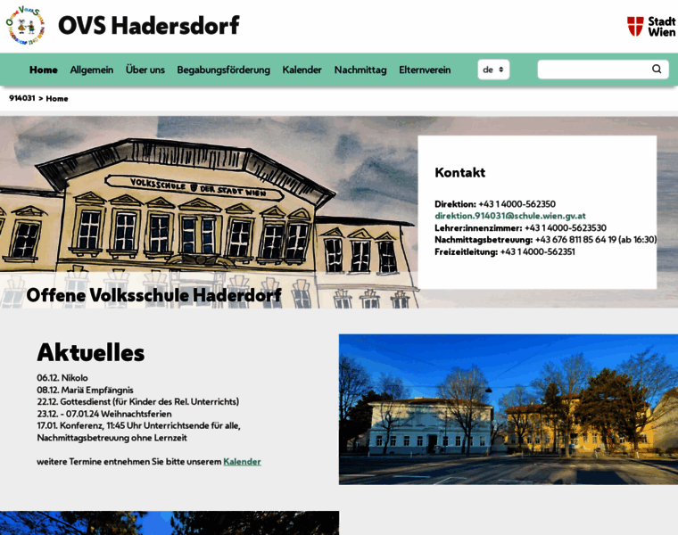 Ovs-hadersdorf.at thumbnail
