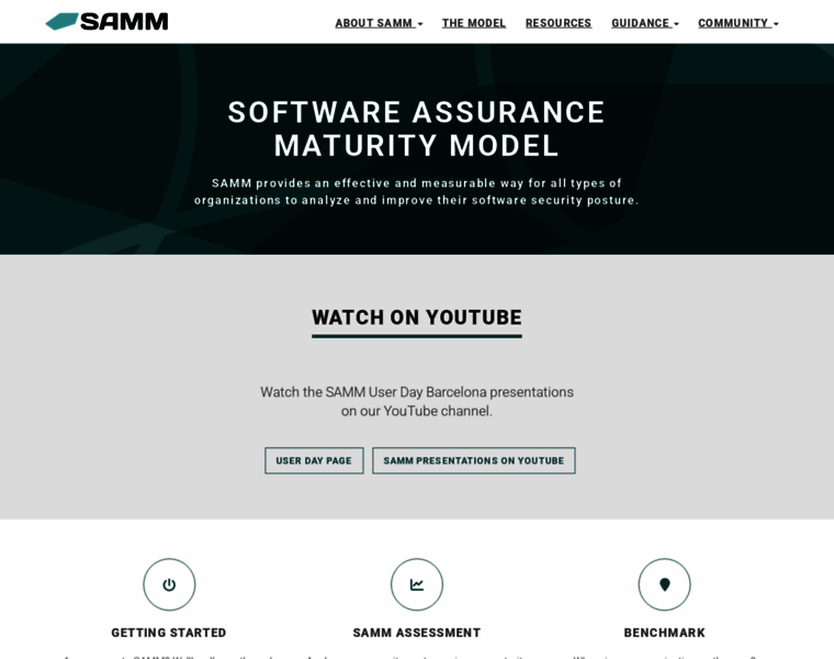 Owaspsamm.org thumbnail
