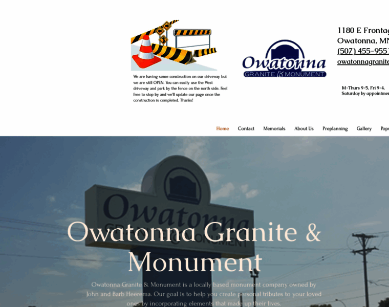 Owatonnagranite.com thumbnail