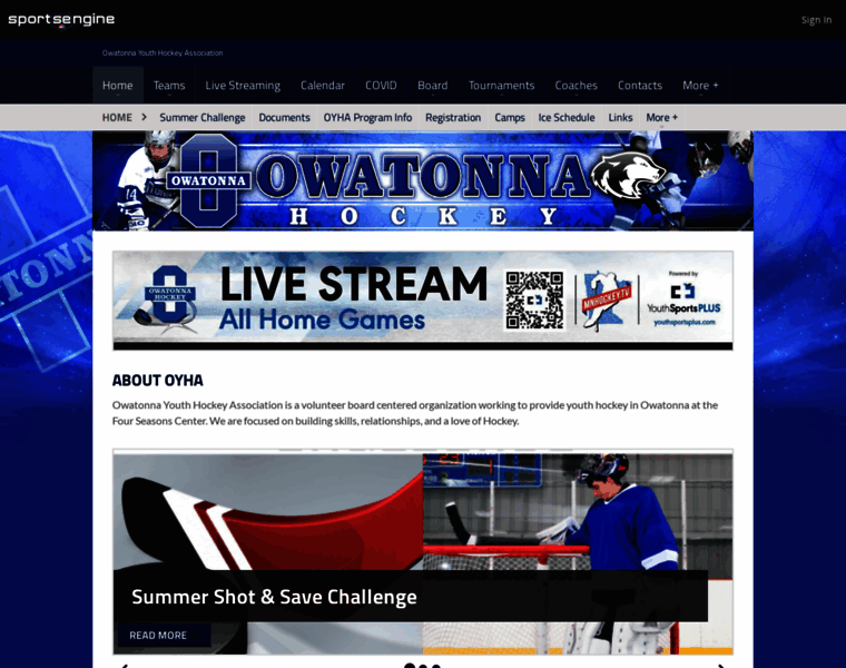 Owatonnahockey.com thumbnail