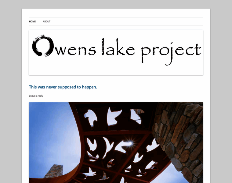 Owenslakeproject.com thumbnail