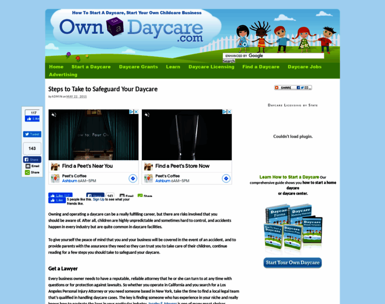 Ownadaycare.com thumbnail