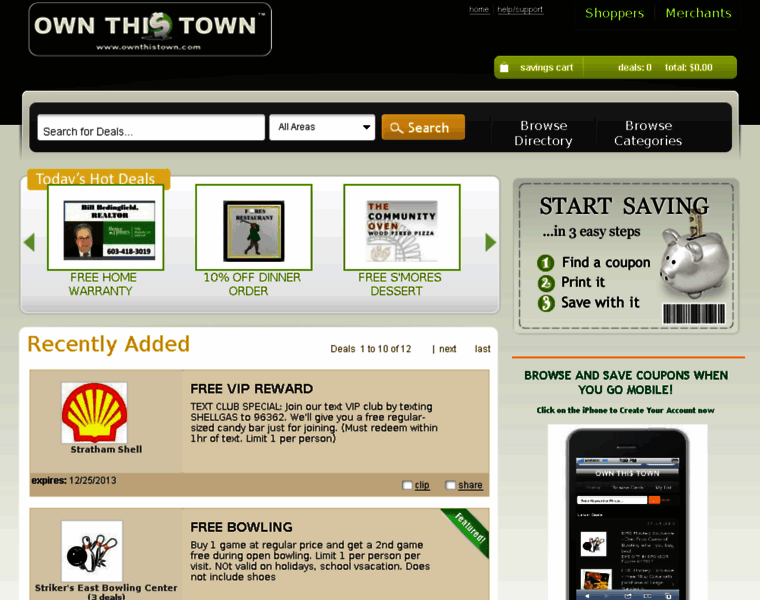 Ownthistown.com thumbnail
