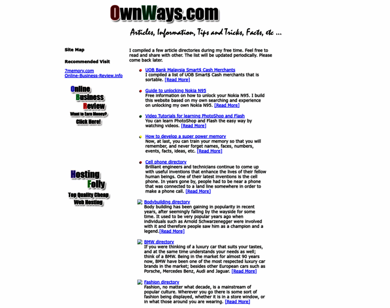 Ownways.com thumbnail