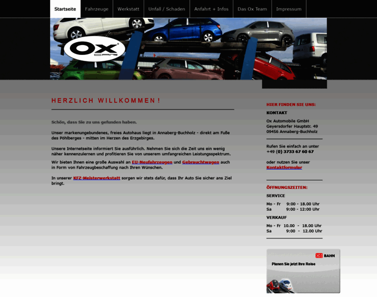 Ox-autos.com thumbnail