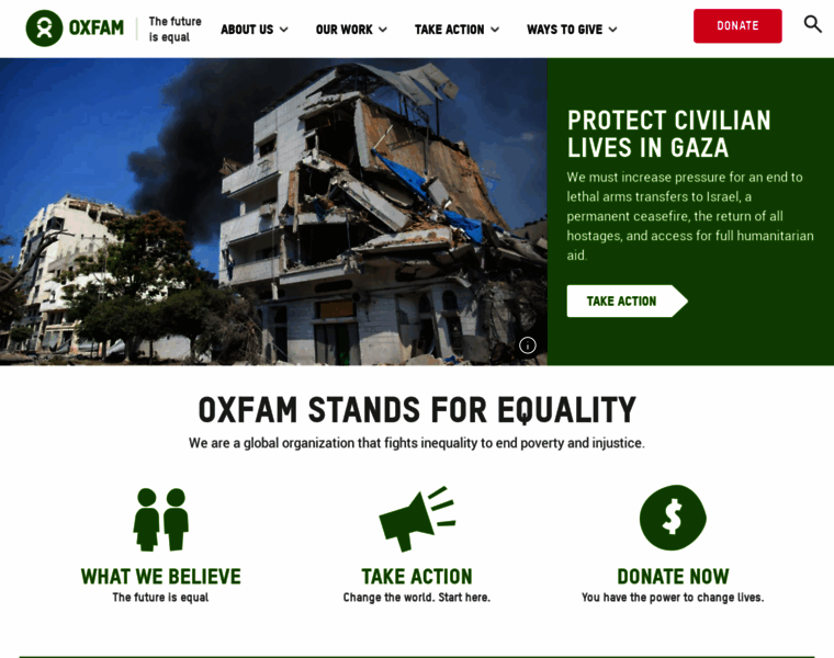 Oxfam.org thumbnail