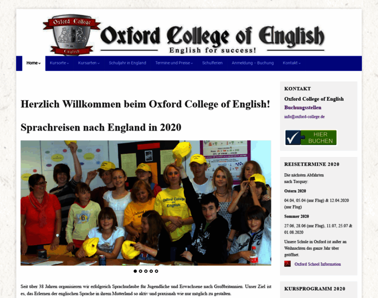 Oxford-college.de thumbnail