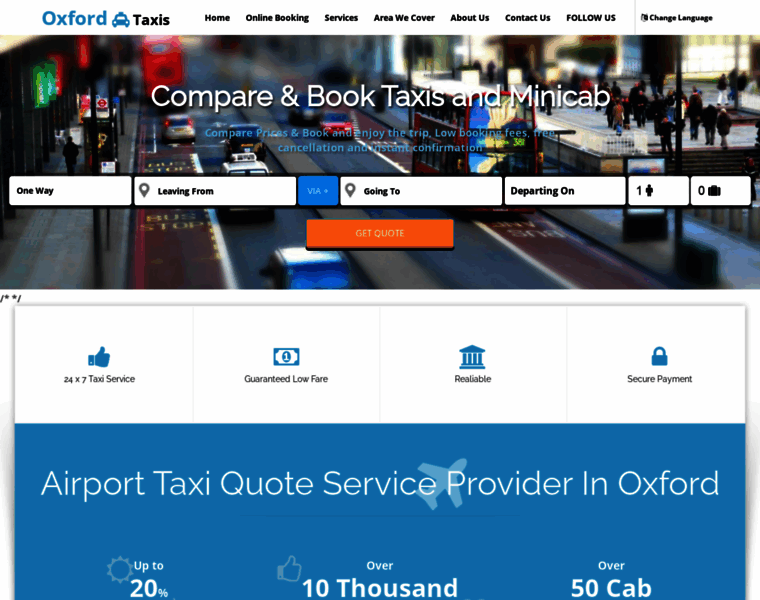 Oxford-taxi-booking.co.uk thumbnail
