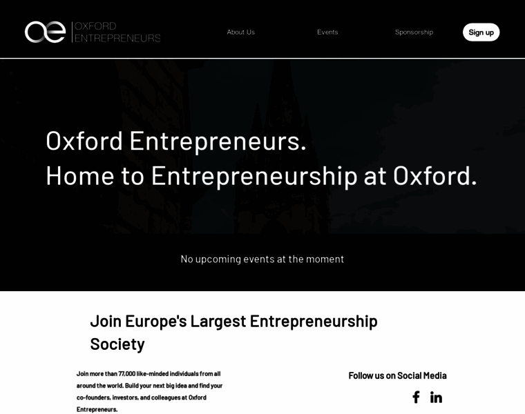 Oxfordentrepreneurs.co.uk thumbnail