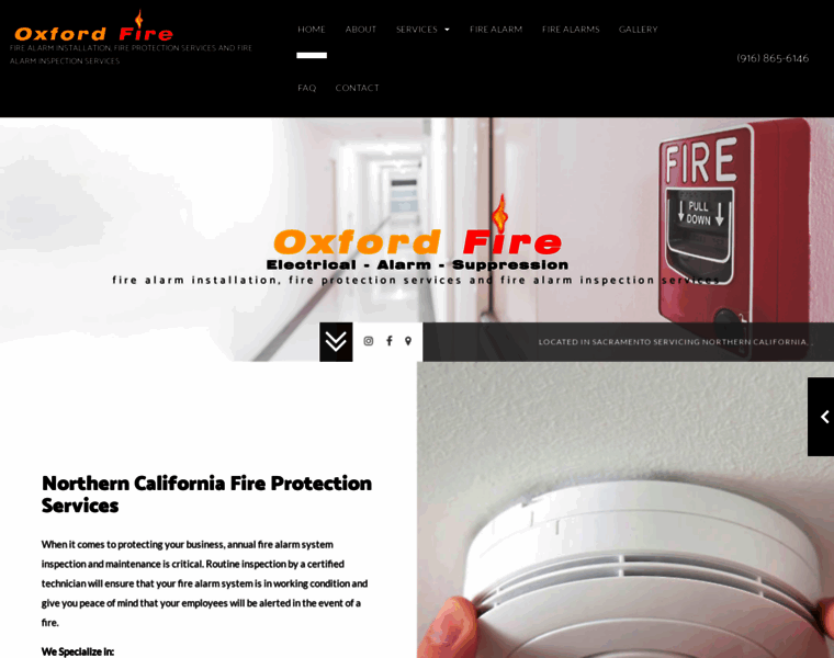Oxfordfireprotection.com thumbnail