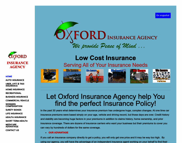Oxfordinsuranceagency.com thumbnail