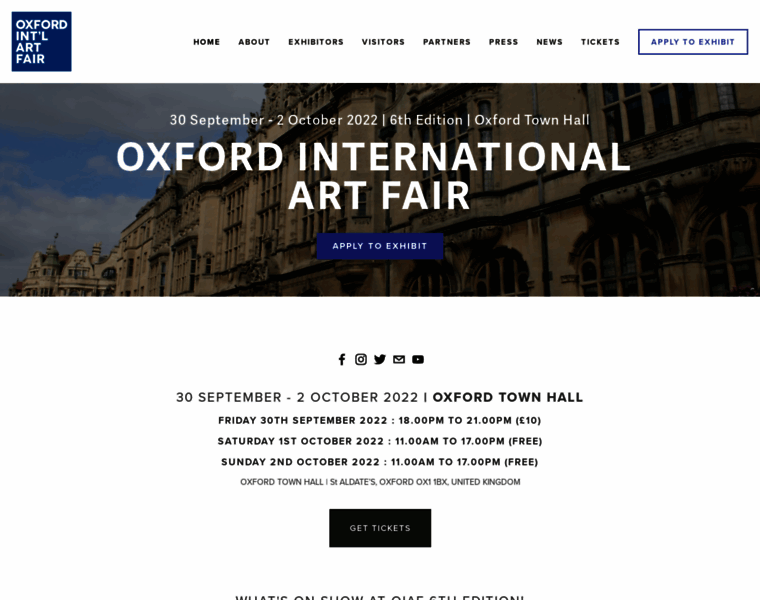 Oxfordinternationalartfair.com thumbnail