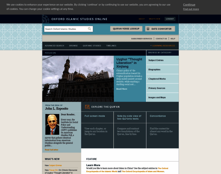 Oxfordislamicstudies.com thumbnail