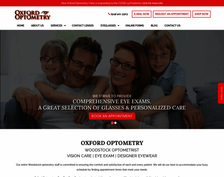 Oxfordoptometry.ca thumbnail