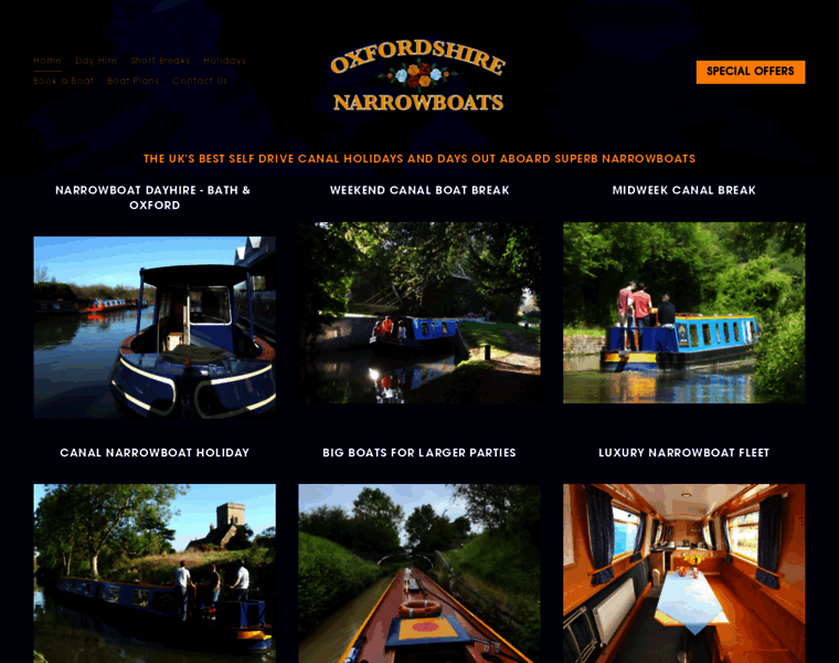 Oxfordshire-narrowboats.co.uk thumbnail