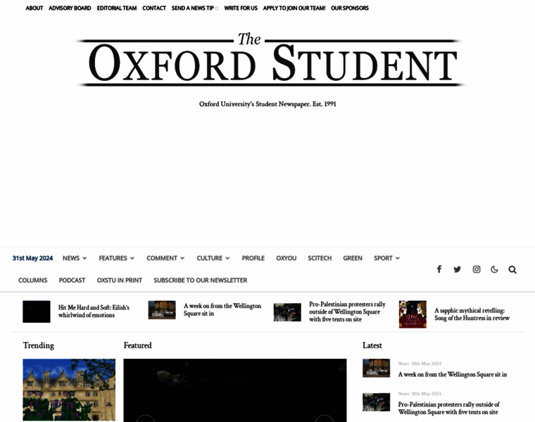 Oxfordstudent.com thumbnail