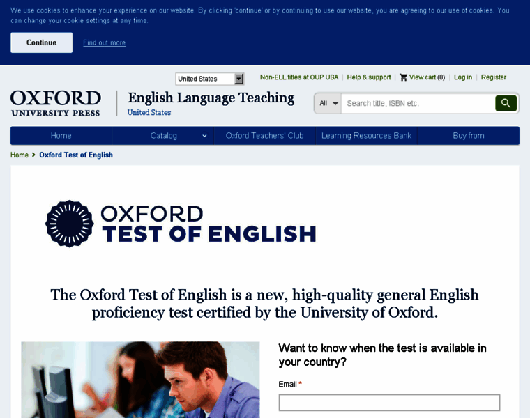 Oxfordtestofenglish.com thumbnail