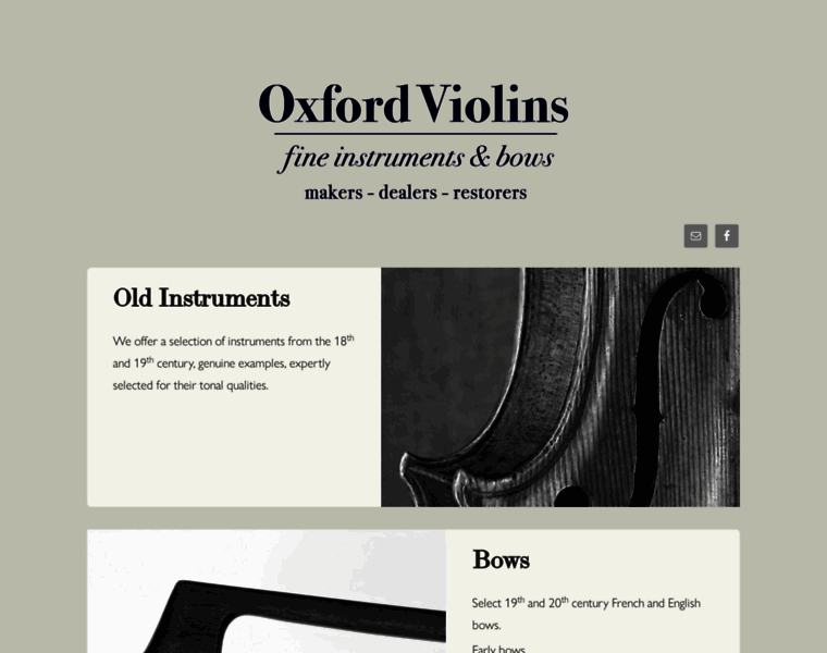 Oxfordviolins.com thumbnail
