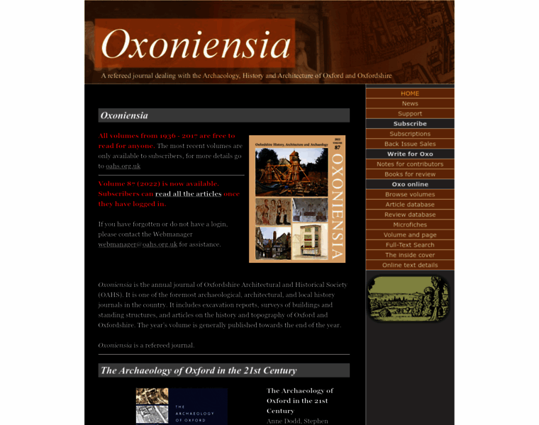 Oxoniensia.org thumbnail