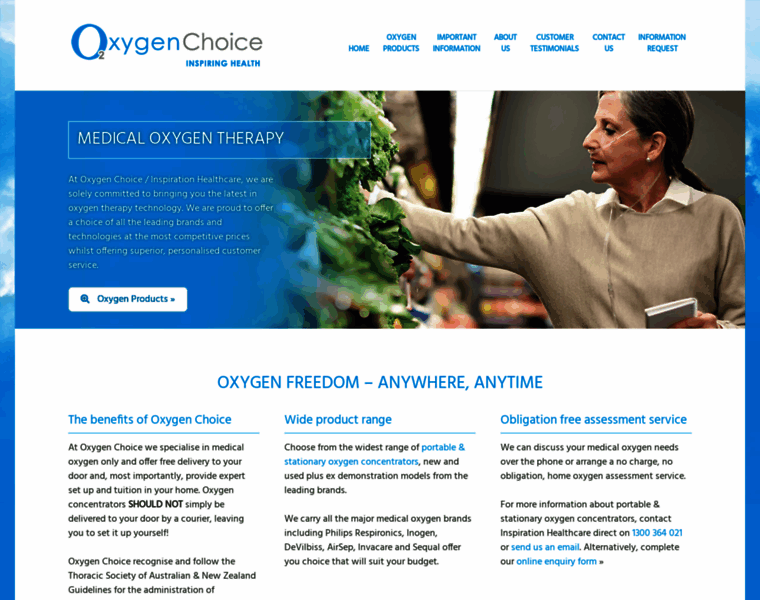 Oxygenchoice.com.au thumbnail