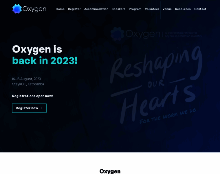 Oxygenconference.com thumbnail