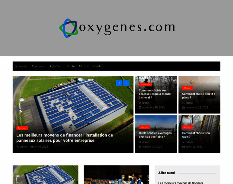 Oxygenes.com thumbnail