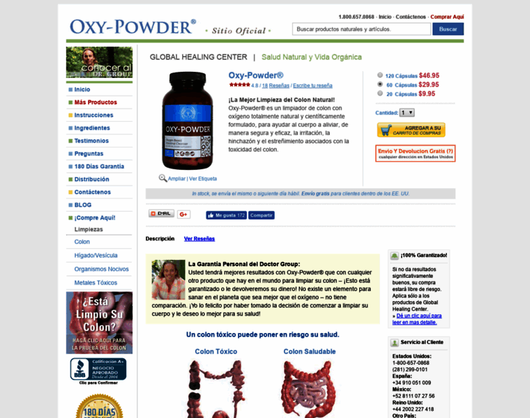 Oxypowder.net thumbnail