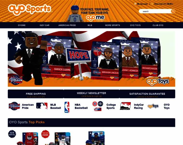 Oyosports.com thumbnail