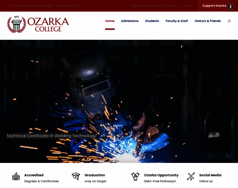 Ozarka.edu thumbnail