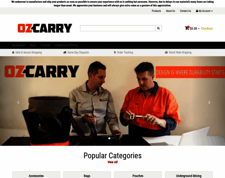 Ozcarry.com.au thumbnail