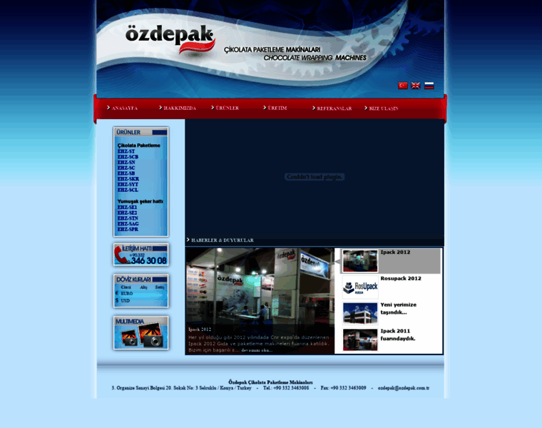 Ozdepak.com.tr thumbnail