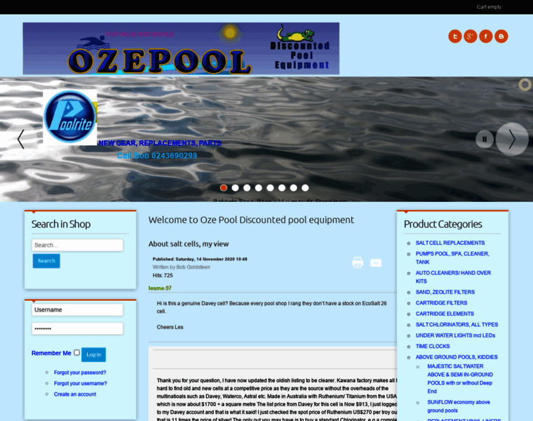 Ozepool.com thumbnail