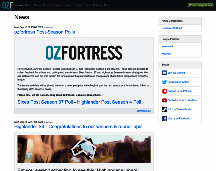 Ozfortress.com thumbnail