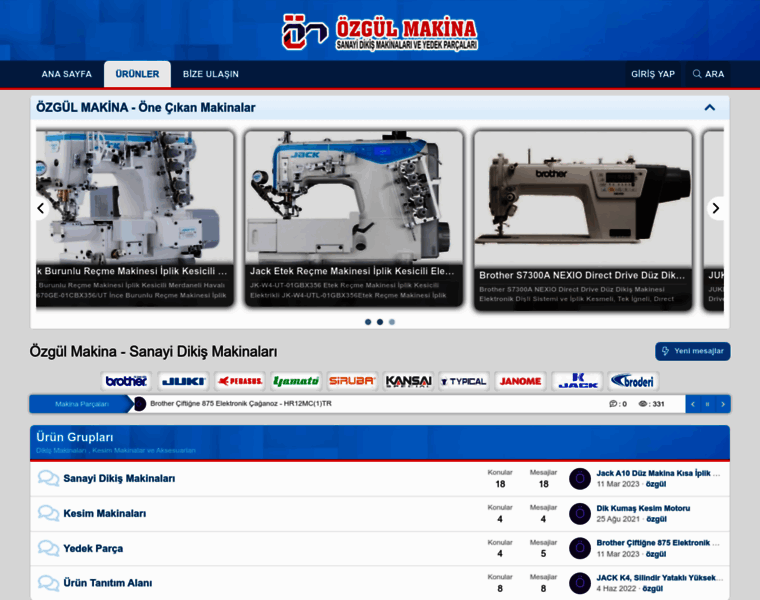Ozgulmakine.com thumbnail