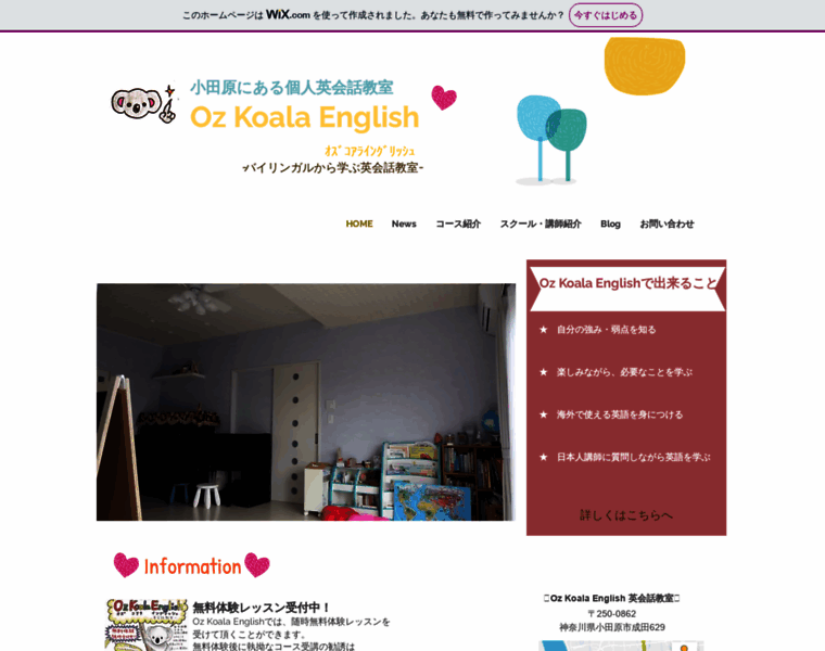 Ozkoala-english.com thumbnail