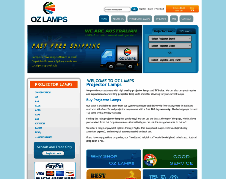 Ozlamps.com.au thumbnail