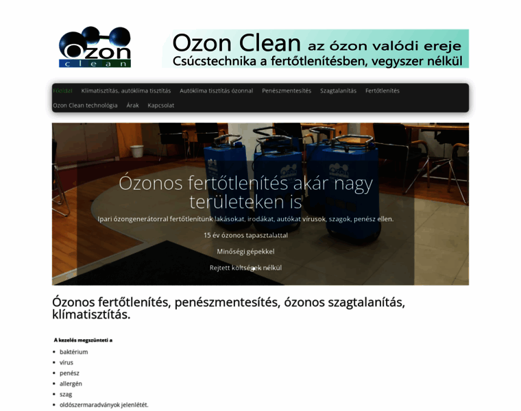 Ozonclean.hu thumbnail