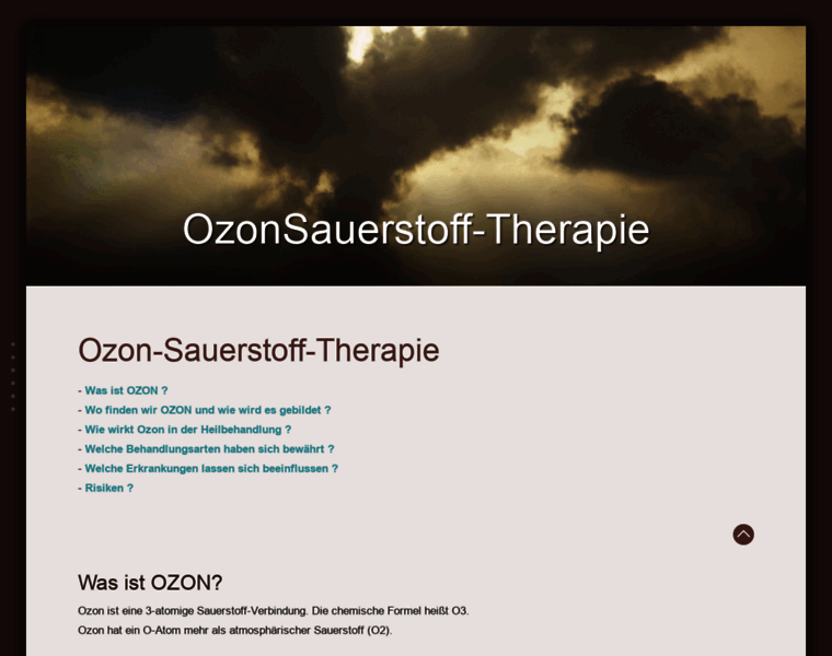 Ozonsauerstofftherapie.de thumbnail
