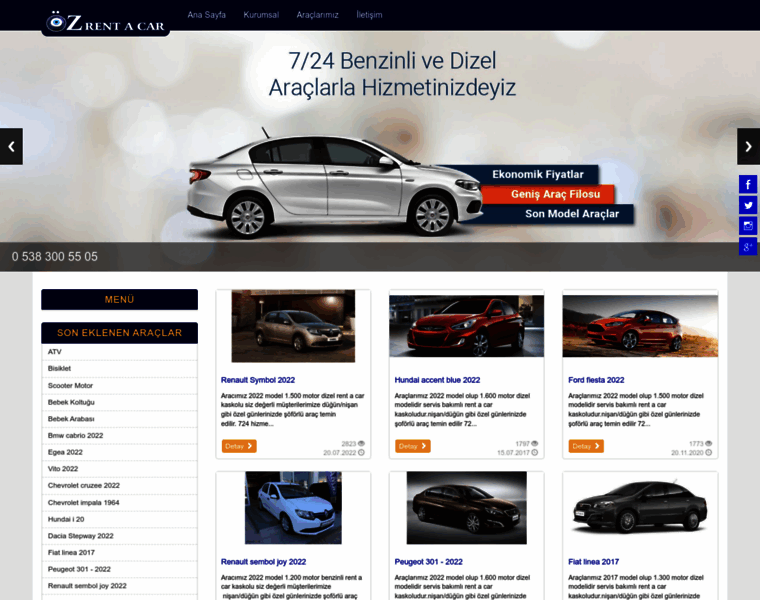 ozrentacarmanavgat.com at WI. Manavgat Rent A Car, Öz rent a car ...