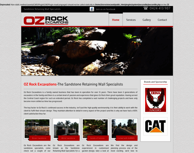 Ozrockexcavations.com.au thumbnail