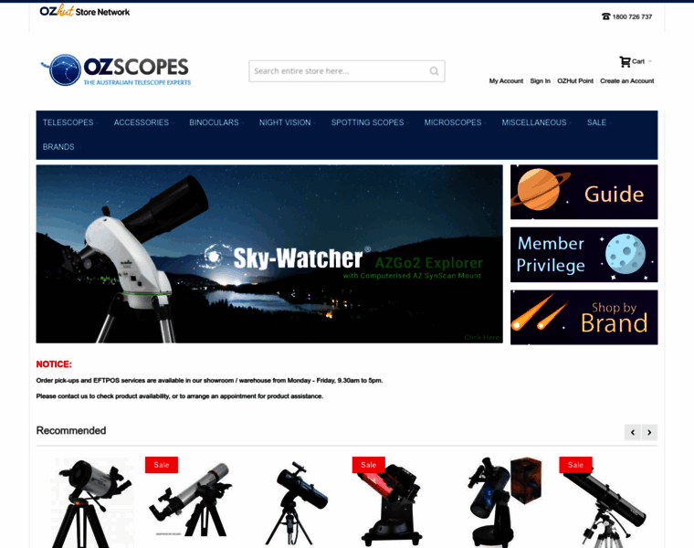Ozscopes.com.au thumbnail