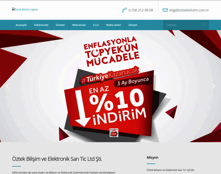 Oztekbilisim.com.tr thumbnail