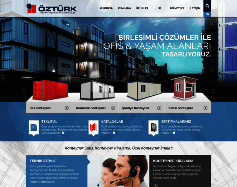Ozturkcontainer.com thumbnail