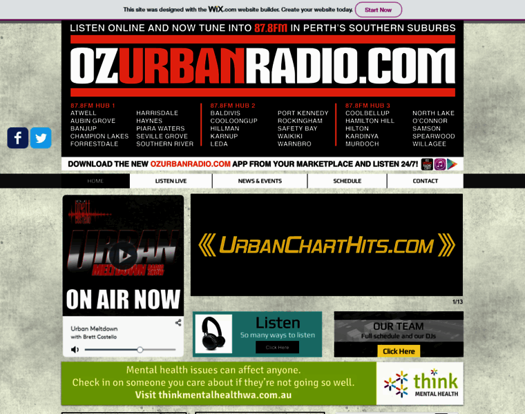 Ozurbanradio.com thumbnail