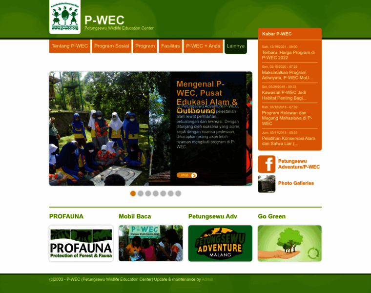 P-wec.org thumbnail