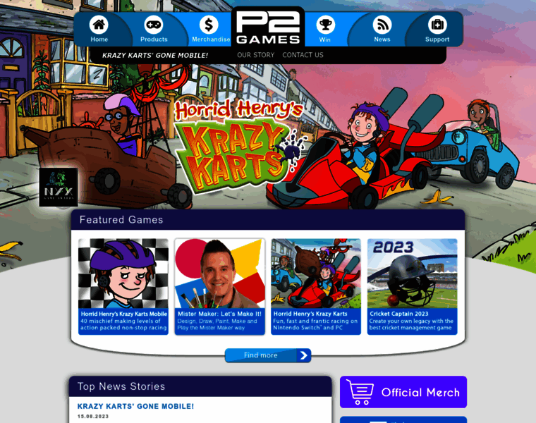P2games.co.uk thumbnail