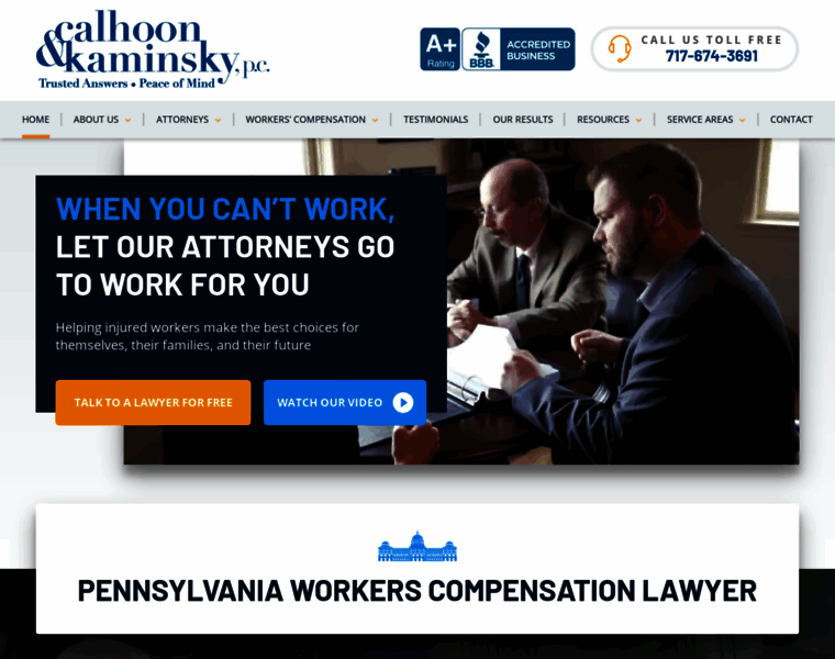 Pa-workers-comp-lawyers.com thumbnail