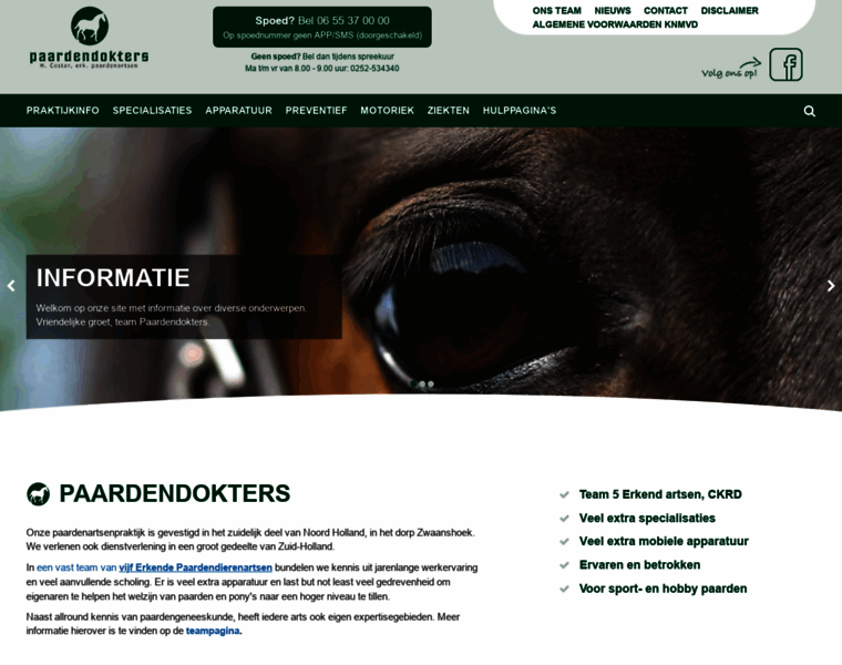 Paardendokters.nl thumbnail