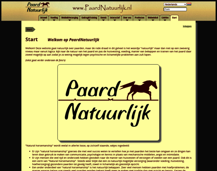 Paardnatuurlijk.nl thumbnail