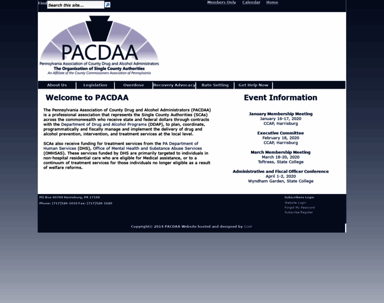 Pacdaa.org thumbnail